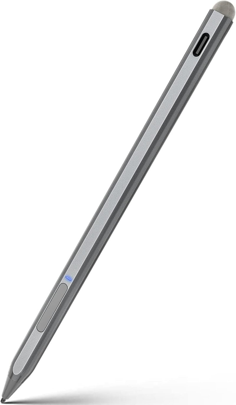 KOKABI Stylus Toll Microsoft Surface Eszközökhöz - 4096 Nyomásérzékenység, Dőlésfelismerés, Tenyértámogatás, Mágneses - Pro/Go/Book/Laptop/S