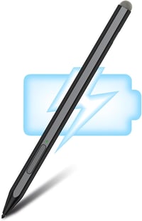 KOKABI Stylus Toll Microsoft Surface Készülékekhez - 1024 Nyomásérzékenységi Szint, Radír Funkcióval, Dupla Mágnessel, USB-C Gyorstöltéssel  1