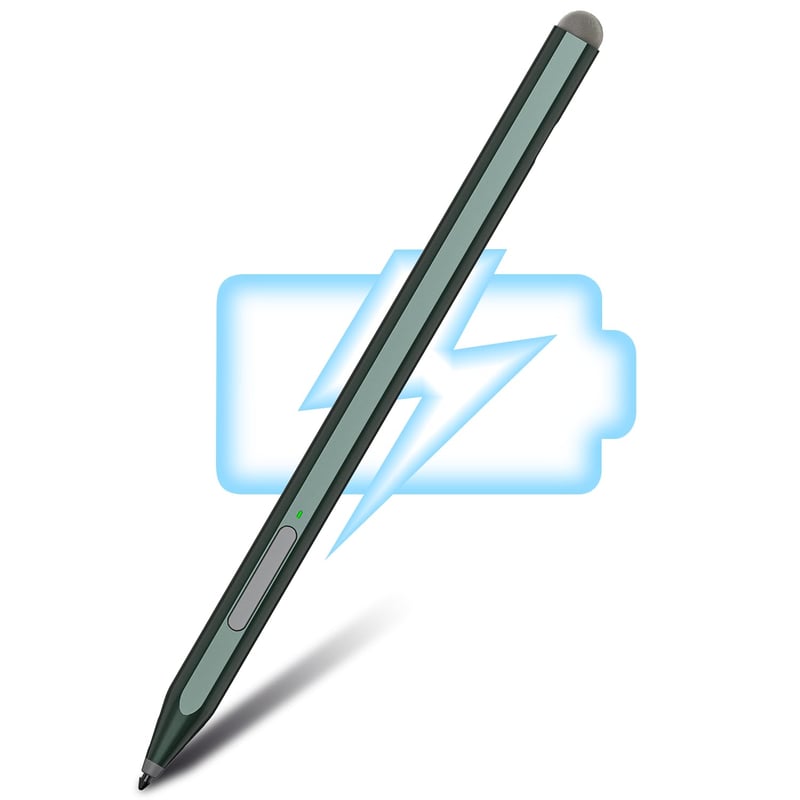 KOKABI Stylus Olovka za Microsoft Surface Uređaje - 1024 Razine Osjetljivosti na Pritisak, Funkcija Gumice, Dvostruki Magnet, Kompatibilna s Pro 3-9/X, Go 3