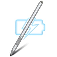 KOKABI Stylus olovka za Microsoft Surface uređaje - 1024 razine osjetljivosti na pritisak, s funkcijom gumice, dvostrukim magnetom, Pro 3-9/X, Go 3, srebrna 1