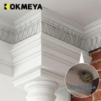 Țepi Antiporumbel KOKMEYA din Oțel Inoxidabil 3 m (12 buc. x 25 cm) - Rezistenți la coroziune, tip 304, cu 24 de șuruburi și 24 de coliere incluse - Pentru balcon, jgheab, acoperiș și balustradă 9