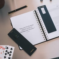 Kokonote Back to Black Fekete A5 Heti Tervező Naptár 2026/2027 – Iskolai Határidőnapló és Feladatkönyv 6