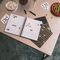 Kokonote Back to Black Fekete A5 Heti Tervező Naptár 2026/2027 – Iskolai Határidőnapló és Feladatkönyv 5