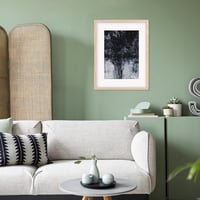 Kollyseek 40x60 cm tölgy képkeret valódi fa üveggel matt natúr fa poszter keret 2