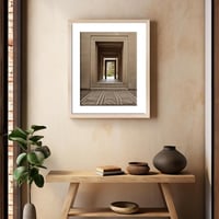 Kollyseek 30x45 cm Fenyőfa Képkeret Akril Üveggel és Passz Partával 6
