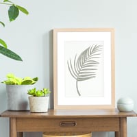 Kollyseek Képkeret 40x60 cm Világos Tölgy Színű Fa Keret Paszpartúval Akril Üveggel Fali Asztali Fotókeret 5