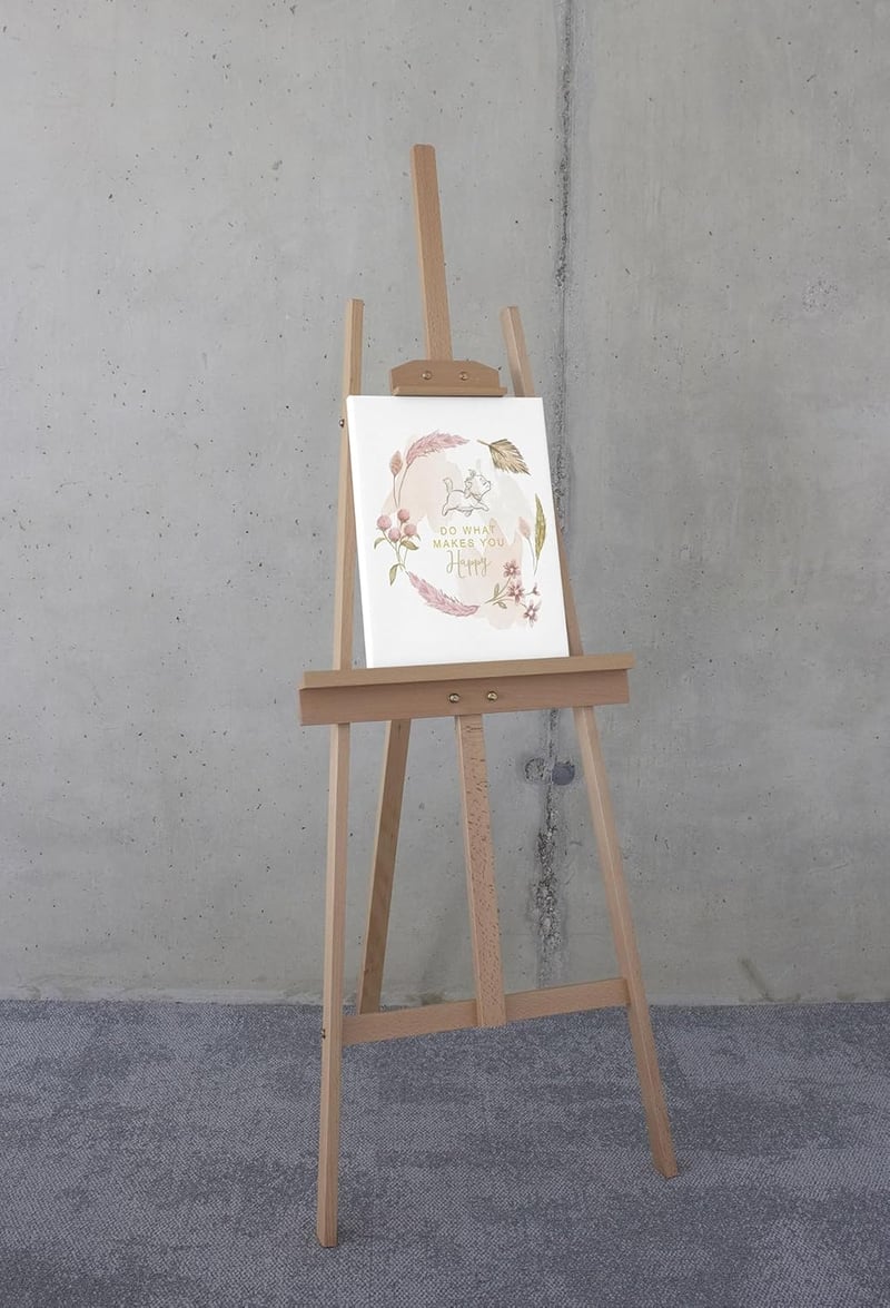 Komar Vászonkép Disney Aristocats Boldog Legyél 30x40cm Bézs/Rózsaszín