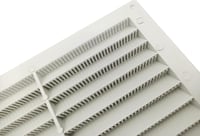 Kombi 225x430 mm Szellőzőrács Rovarháló Fehér Szögletes Szellőzés 4