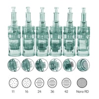 Náhradná ihlová hlavica KOMEY SKIN Dr. Pen Ultima M8, 42 ihiel – 12 ks originálnych jednorazových nano hlavíc pre model M8 4