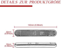 KOMUNJ 2db Motoros Kerékpár Hátsó Reflektor 143x28mm Robogó Visszaverő 3