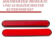 KOMUNJ 2db Motoros Kerékpár Hátsó Reflektor 143x28mm Robogó Visszaverő 4