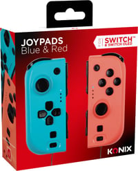 Konix Joypad pár Nintendo Switch / Switch OLED / Switch 2 - kék és piros 7