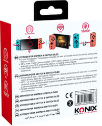 Konix Joypad pár Nintendo Switch / Switch OLED / Switch 2 - kék és piros 8