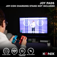 Konix Joypad pár Nintendo Switch / Switch OLED / Switch 2 - kék és piros 4
