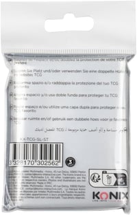 Konix Perfect Sleeves kártyavédő fólia 64x89 mm - átlátszó - 100 db 2