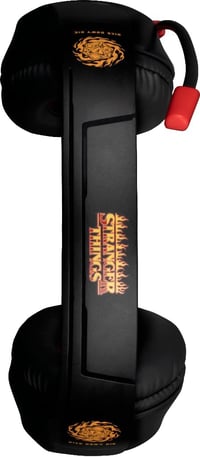 Konix Stranger Things Hellfire Club vezetékes gamer fejhallgató, 3,5 mm jack, 1,5 m kábel - PC/PS5/Switch 2/Xbox 3
