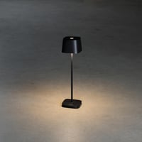 Akumulátorová stolná lampa Konstsmide Capri Mini čierna | Interiérová/exteriérová | 7829-750 | 7 x 20 x 7 cm 3
