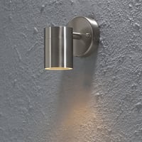 Vonkajšie nástenné svietidlo Konstsmide Modena 7572 – 6x9 cm, 1x35W, IP44, nehrdzavejúca oceľ 2