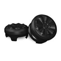 Nadstavce na analógové páčky KontrolFreek FPS Freek Galaxy Black pre ovládače PS4 a PS5 – 1 vysoký a 1 stredný profil – čierne 2