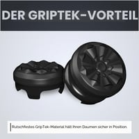 KontrolFreek FPS Freek Galaxy nadstavce na páčky pre ovládače PS5 a PS4, zvýšenie joystickov, precízne mierenie, čierne 2