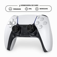 KontrolFreek FPS Freek Galaxy nadstavce na páčky pre ovládače PS5 a PS4, zvýšenie joystickov, precízne mierenie, čierne 8