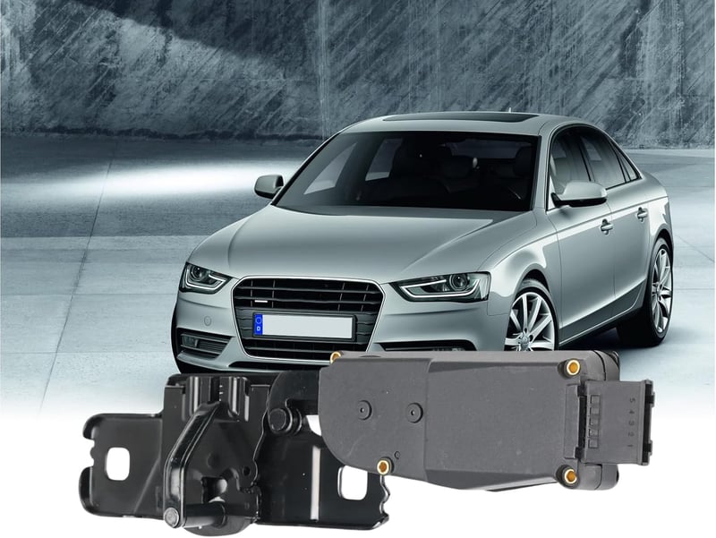 Konuooer 4F9827383G Csomagtérajtó Zárszerkezet Audi A4 A6 Q5 Q7 és Škoda Superb Modellekhez (2009-2013) Kompatibilis Alkatrész