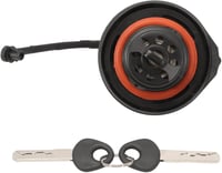 Konuooer Zárható Üzemanyagtartály Sapka 2 Kulccsal - Kompatibilis Fiat Punto Evo, Ducato, Panda, 500, Grande, Alfa Romeo 147, MITO, Lancia Y 3