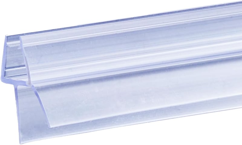 KOOBON 90 cm zuhanyzó ajtó tömítés 4-6 mm üvegajtóhoz vastag gumival