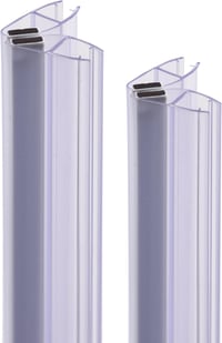 KOOBON Mágneses Zuhanykabin Tömítés 2db 100cm Üvegajtóhoz 6-8mm - 100cm Gerade für 6mm/ 7mm/ 8mm, 2 Sets (4 Pieces) 1