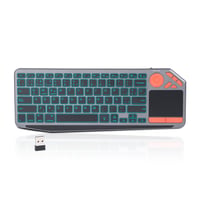 Bezdrôtová klávesnica KOOCHUWAH BK9801T s touchpadom, RGB podsvietením, španielske rozloženie QWERTY 1