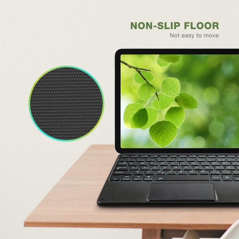 KOOCHUWAH K08 Bluetooth Billentyűzet Touchpad QWERTY Tablet iPad Android Windows