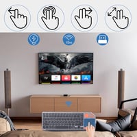 KOOCHUWAH Vezeték nélküli Billentyűzet Háttérvilágítás Touchpad iPad Tablet PC Smart TV Windows Android iOS 3