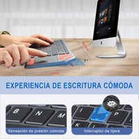 KOOCHUWAH Wireless Bluetooth Billentyűzet Touchpad Spanyol QWERTY iPad Tablet PC TV-hez 8