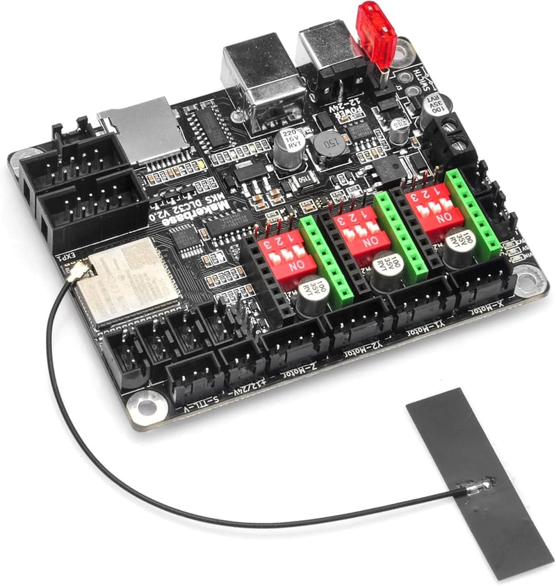 KOOKYE MKS DLC32 32 bites WiFi vezérlő 3D nyomtatóhoz és lézergravírozóhoz