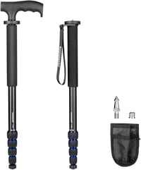 Koolehaoda alumínium kamera monopod alpesi bot fogantyúval 5 részes 7kg terhelhetőség 1