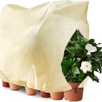 Koorium Téli Növényvédő Takaró 250x360cm Cipzárral Fagyálló Növényfedő 1