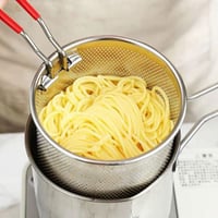 Kopinma friteza od nehrđajućeg čelika za tempuru i pomfrit s košarom za prženje piletine, kuhinjski pribor za kuhanje 3