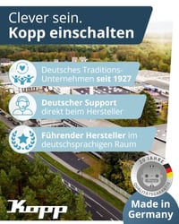 Ramă simplă pentru întrerupător Kopp Paris, Alb Arctic - 83x83x9,5 mm - Pentru priză și întrerupător - Ramă din plastic pentru întrerupător electric 7