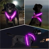 KOSKILL LED Kutyahám Töltöthető Fényvisszaverő XL Kék 7