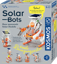 Stavebnica solárnych robotov Kosmos 621247 – 8 solárnych modelov, motor na solárny pohon, experimentálna súprava pre deti od 8 do 12 rokov 1