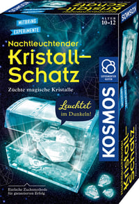 Kosmos 645687 Poklad zo svietiacich kryštálov – Experimentálna súprava na pestovanie kryštálov pre deti od 10 rokov, malý darček 1