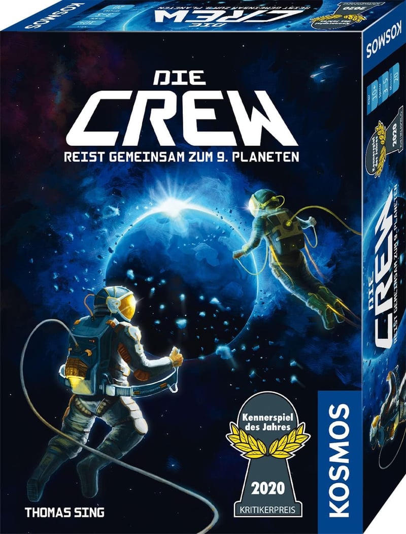 Kosmos 691868 The Crew: Cesta k 9. planéte – kooperatívna kartová hra pre 2 – 5 hráčov, spoločenská hra od 10 rokov