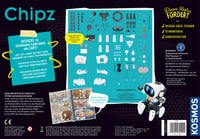 Kosmos Chipz 621001 Inteligentná robotická stavebnica pre deti od 8 do 14 rokov so sledovaním pohybu, vyhýbaním sa prekážkam, svetelnými a zvukovými efektmi, experimentálna súprava 2