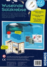 Kosmos Fun Science Vedecká súprava s žiabronôžkami pre deti od 8 rokov – Žiabronôžky, vajíčka a krmivo, kompletná štartovacia súprava 2