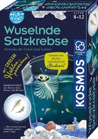 Kosmos Fun Science Vedecká súprava s žiabronôžkami pre deti od 8 rokov – Žiabronôžky, vajíčka a krmivo, kompletná štartovacia súprava 1