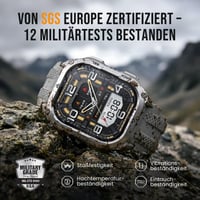 Inteligentné hodinky KOSPET Pulse 2 pre mužov a ženy, 1,96-palcový AMOLED displej, 15-dňová výdrž batérie, fitness smartwatch 3