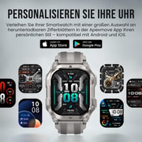 Inteligentné hodinky KOSPET Pulse 2 pre mužov a ženy, 1,96-palcový AMOLED displej, 15-dňová výdrž batérie, fitness smartwatch 9