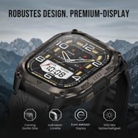 Inteligentné hodinky KOSPET Pulse 2 Outdoor pre mužov a ženy, 1,96-palcový AMOLED displej, 15-dňová výdrž batérie, športové hodinky 2