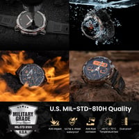 Inteligentné hodinky KOSPET Tank T3 Ultra 2 pre mužov s GPS, 60+ dňovou výdržou batérie, 1,43" AMOLED displejom, vodeodolnosťou 5ATM, Bluetooth volaním, snímačom tepu, SpO2, krokomerom, čierne 2