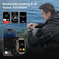 KOSPET Tank X2 okosóra 1,64" AMOLED kijelző, 5ATM, 24/7 egészségfigyelés 7